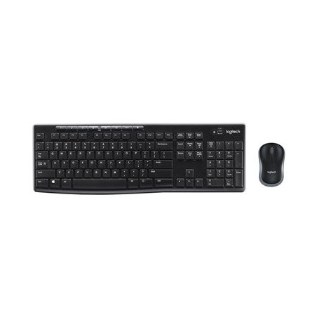 LOGITECH MK270 cordless Desktop black USB