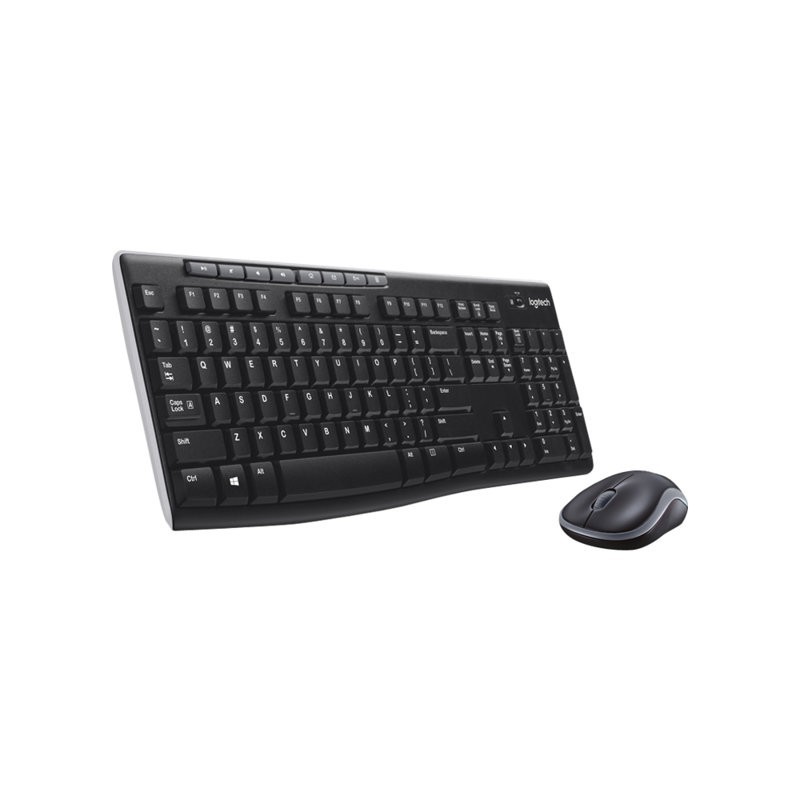 LOGITECH Wireless Combo MK270 - Keyboard and mouse set - 2.4 GHz - US International / EER LOGITECH Wireless Combo MK270 - Keyboard and mouse set - 2.4 GHz - US International / EER