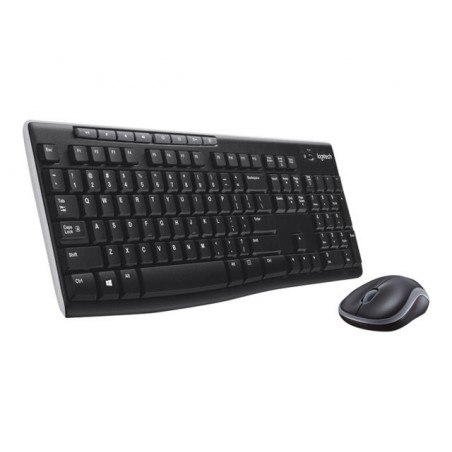 LOGITECH Wireless Combo MK270 - Keyboard and mouse set - 2.4 GHz - US International / EER LOGITECH Wireless Combo MK270 - Keyboard and mouse set - 2.4 GHz - US International / EER
