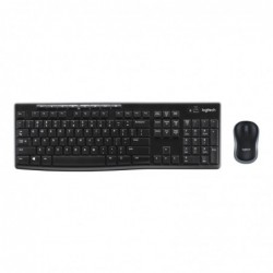 LOGITECH Wireless Combo MK270 - Keyboard and mouse set - 2.4 GHz - US International / EER LOGITECH Wireless Combo MK270 - Keyboard and mouse set - 2.4 GHz - US International / EER