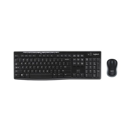 LOGITECH Wireless Combo MK270 - Keyboard and mouse set - 2.4 GHz - US International / EER LOGITECH Wireless Combo MK270 - Keyboard and mouse set - 2.4 GHz - US International / EER