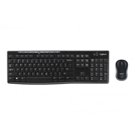LOGITECH Wireless Combo MK270 - Keyboard and mouse set - 2.4 GHz - US International / EER LOGITECH Wireless Combo MK270 - Keyboard and mouse set - 2.4 GHz - US International / EER