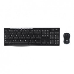 LOGITECH Wireless Combo MK270 - Keyboard and mouse set - 2.4 GHz - US International / EER LOGITECH Wireless Combo MK270 - Keyboard and mouse set - 2.4 GHz - US International / EER