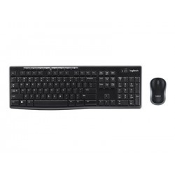 LOGITECH Wireless Combo MK270 - Keyboard and mouse set - 2.4 GHz - US International / EER LOGITECH Wireless Combo MK270 - Keyboard and mouse set - 2.4 GHz - US International / EER
