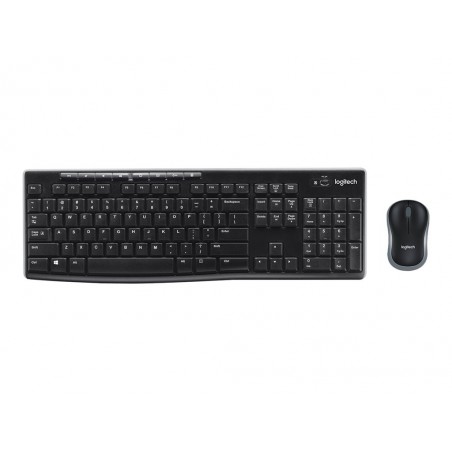 LOGITECH Wireless Combo MK270 - Keyboard and mouse set - 2.4 GHz - US International / EER LOGITECH Wireless Combo MK270 - Keyboard and mouse set - 2.4 GHz - US International / EER