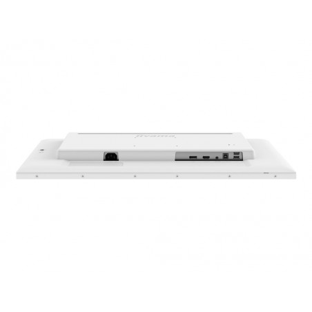 IIYAMA T2752MSC-W1 27inch WHITE Bonded PCAP 10P Touch 1920x1080 IPS-panel Flat Bezel Free Glass Front HDMI Displayport 360cd/m2 IIYAMA T2752MSC-W1 27inch WHITE Bonded PCAP 10P Touch 1920x1080 IPS-panel Flat Bezel Free Glass Front HDMI Displayport 360cd/m2