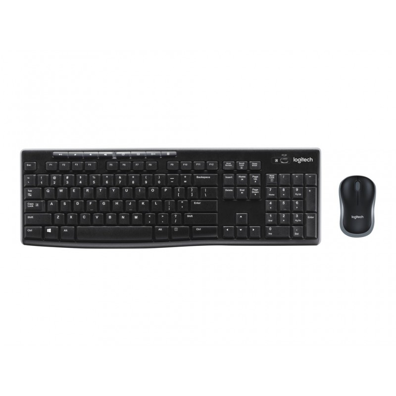 LOGITECH K270 wireless Desktop USB black (IT)