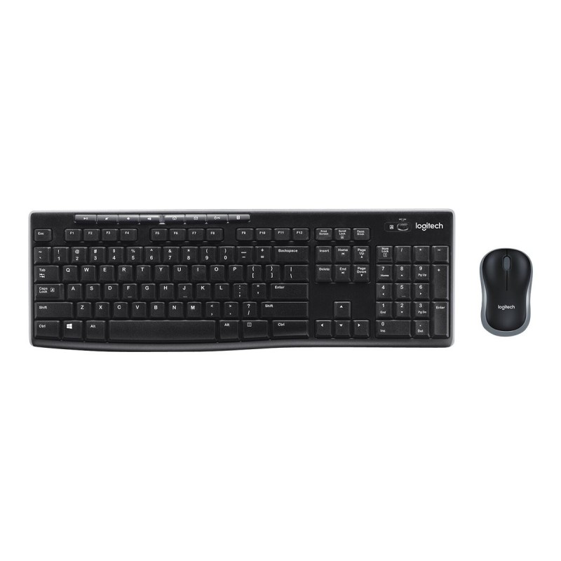 LOGITECH K270 wireless Desktop USB black (IT)