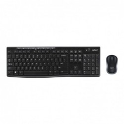 LOGITECH K270 wireless Desktop USB black (IT)