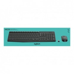 LOGITECH MK235 Keyboard and mouse set wireless 2.4 GHz Nordic (PAN)