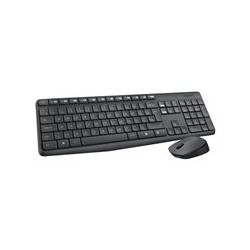 LOGITECH MK235 Keyboard and mouse set wireless 2.4 GHz Nordic (PAN)