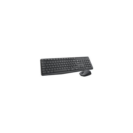 LOGITECH MK235 Keyboard and mouse set wireless 2.4 GHz Nordic (PAN)