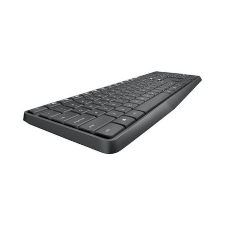 LOGITECH MK235 Keyboard and mouse set wireless 2.4 GHz Nordic (PAN)