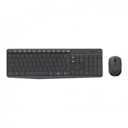 LOGITECH MK235 Keyboard and mouse set wireless 2.4 GHz Nordic (PAN)