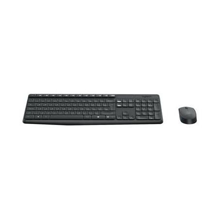 LOGITECH MK235 Keyboard and mouse set wireless 2.4 GHz Nordic (PAN)
