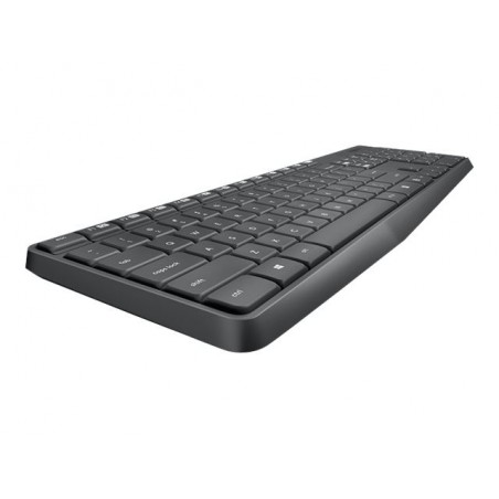 LOGITECH MK235 Keyboard and mouse set wireless 2.4 GHz Nordic (PAN)