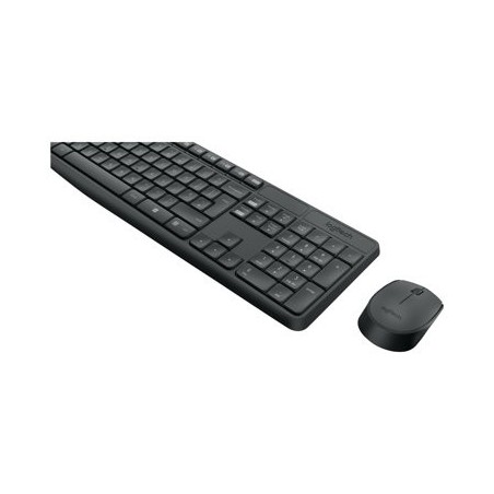 LOGITECH MK235 wireless Keyboard and Mouse Combo - Grey