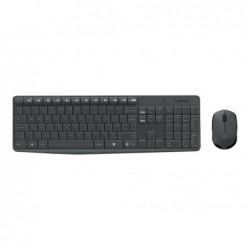 LOGITECH MK235 wireless Keyboard and Mouse Combo - Grey