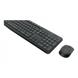 LOGITECH MK235 wireless Keyboard and Mouse Combo - Grey
