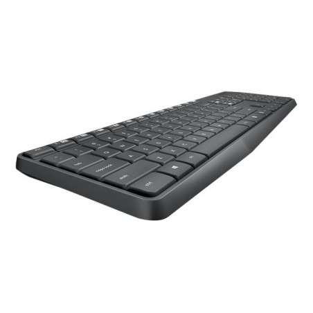 LOGITECH MK235 wireless Keyboard and Mouse Combo - Grey
