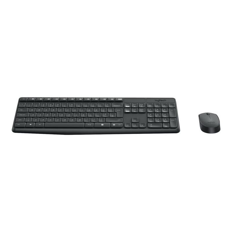 LOGITECH MK235 wireless Keyboard and Mouse Combo - Grey