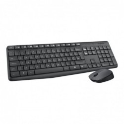 LOGITECH MK235 wireless Keyboard and Mouse Combo - Grey