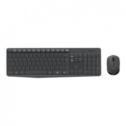 LOGITECH MK235 wireless Keyboard and Mouse Combo - Grey