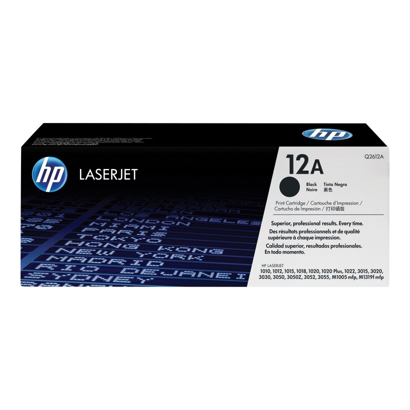 HP Q2612A Toner HP black 2000str LaserJet1010/1012/1015/1020