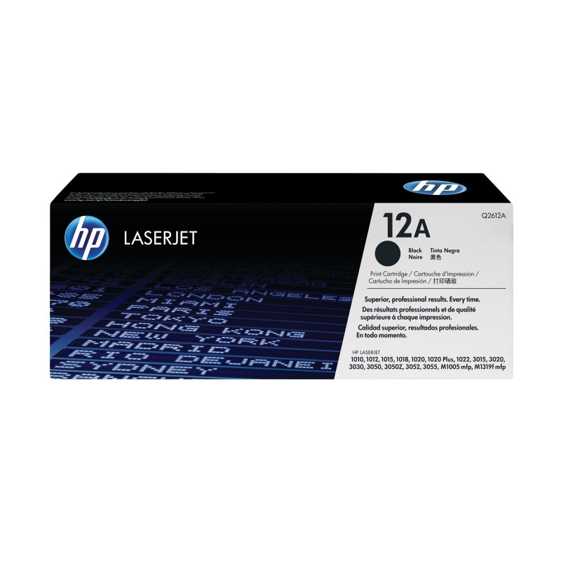 HP Q2612A Toner HP black 2000str LaserJet1010/1012/1015/1020
