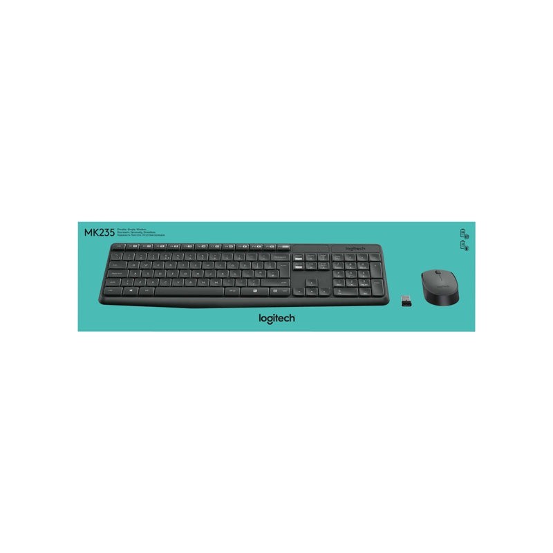 LOGITECH MK235 Wireless Keyboard and mouse