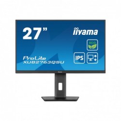 IIYAMA XUB2763QSU-B1 Green Choice 27inch IPS WQHD 100Hz 350cd/m2 2ms HDMI DP 2xUSB 3.2 SpeakersFreeSync 15cm Height Adj. Stand IIYAMA XUB2763QSU-B1 Green Choice 27inch IPS WQHD 100Hz 350cd/m2 2ms HDMI DP 2xUSB 3.2 SpeakersFreeSync 15cm Height Adj. Stand