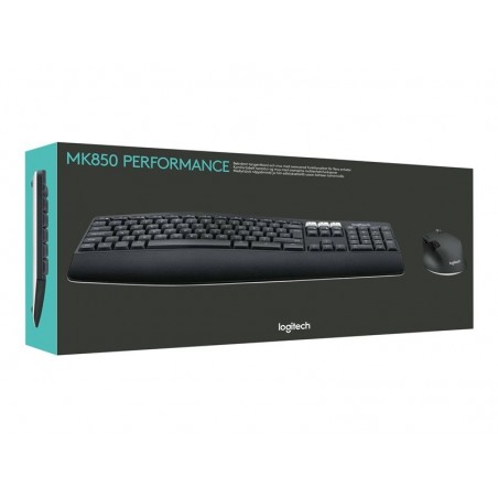 LOGITECH MK850 Performance Wireless Keyboard and Mouse Combo - 2.4GHZ/BT (DE)