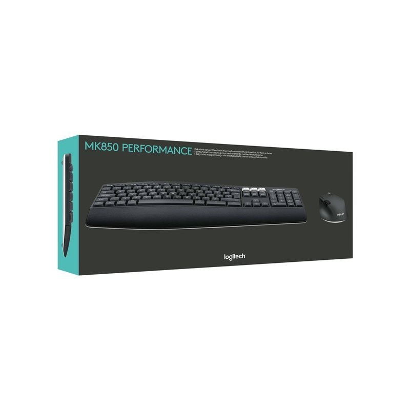 LOGITECH MK850 Performance Wireless Keyboard and Mouse Combo - 2.4GHZ/BT (FRA)