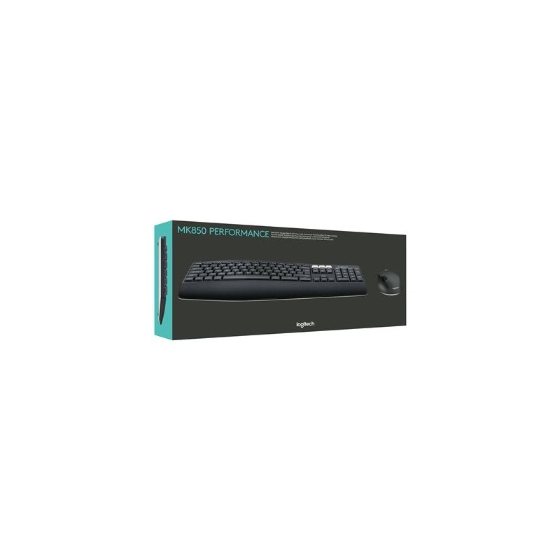 LOGITECH MK850 Performance Wireless Keyboard and Mouse Combo - 2.4GHZ/BT (FRA)