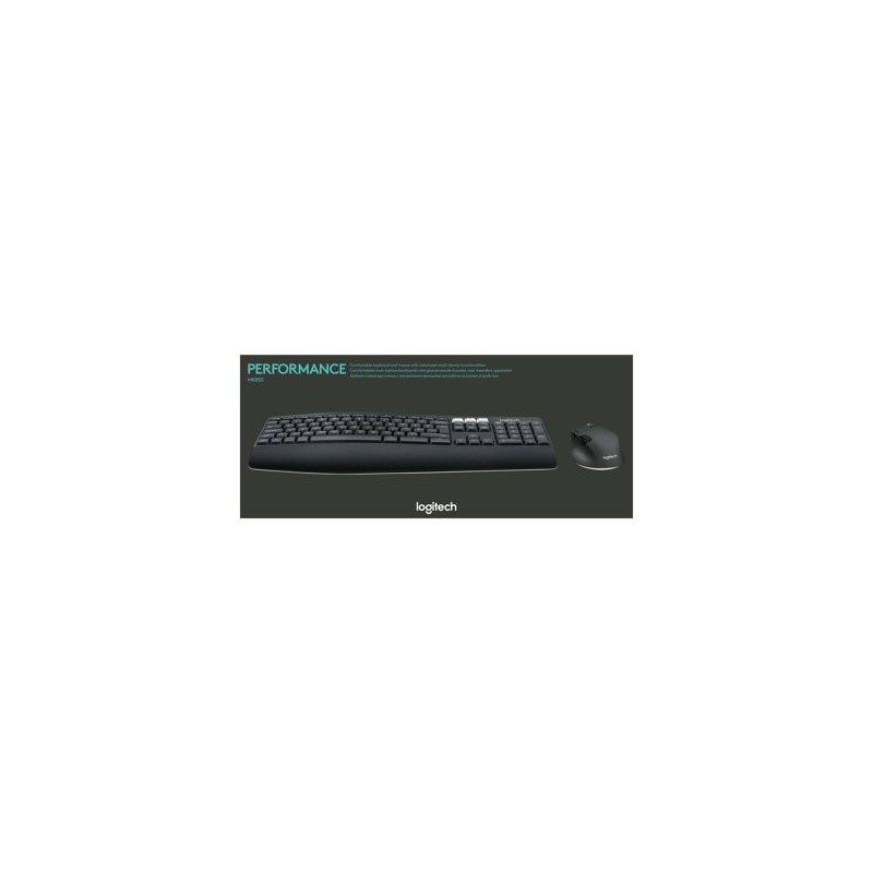 LOGITECH MK850 Performance Wireless Keyboard and Mouse Combo - 2.4GHZ/BT (UK) INTNL