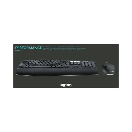 LOGITECH MK850 Performance Wireless Keyboard and Mouse Combo - 2.4GHZ/BT (UK) INTNL