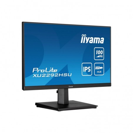 IIYAMA XU2292HSU-B6 21.5inch ETE IPS FHD 100Hz 250cd/m2 0.4ms HDMI DP USB-HUB 4x3.2 Speakers (P) IIYAMA XU2292HSU-B6 21.5inch ETE IPS FHD 100Hz 250cd/m2 0.4ms HDMI DP USB-HUB 4x3.2 Speakers (P)