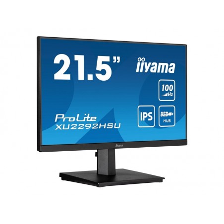 IIYAMA XU2292HSU-B6 21.5inch ETE IPS FHD 100Hz 250cd/m2 0.4ms HDMI DP USB-HUB 4x3.2 Speakers (P) IIYAMA XU2292HSU-B6 21.5inch ETE IPS FHD 100Hz 250cd/m2 0.4ms HDMI DP USB-HUB 4x3.2 Speakers (P)