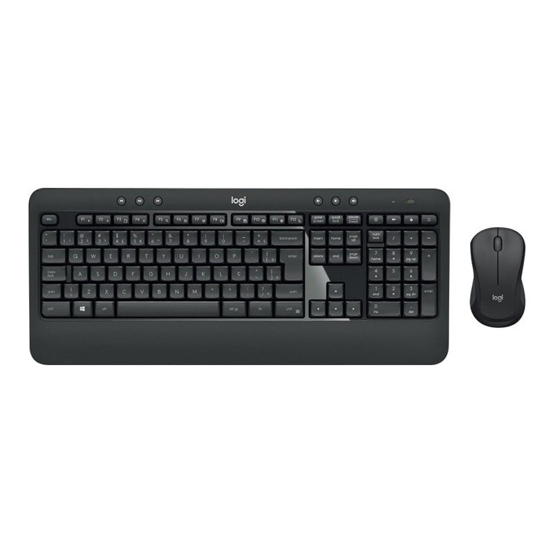 LOGITECH MK540 Advanced Keyboard and mouse set wireless 2.4 GHz Nordic (PAN)