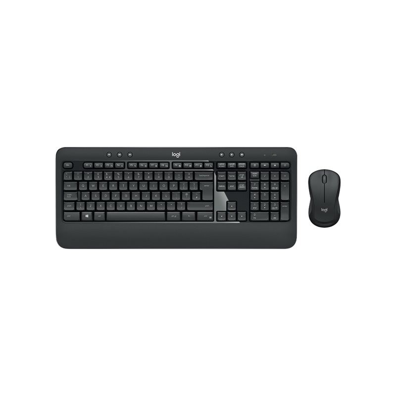 LOGITECH MK540 Advanced Keyboard and mouse set wireless 2.4 GHz Nordic (PAN)