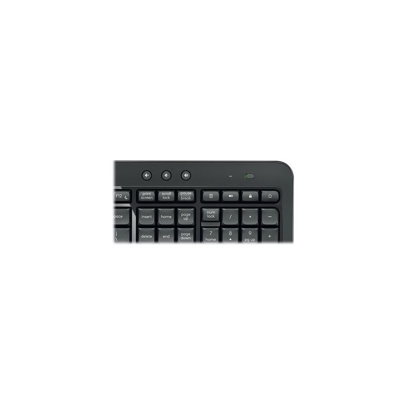 LOGITECH MK540 ADVANCED Wireless Keyboard and Mouse Combo - HRV-SLV - INTNL