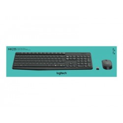 LOGITECH MK235 wireless Keyboard + Mouse Combo Grey (ESP) LOGITECH MK235 wireless Keyboard + Mouse Combo Grey (ESP)