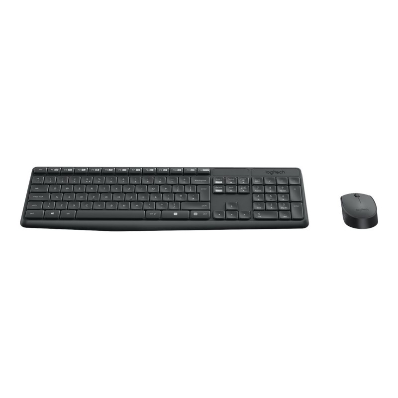 LOGITECH MK235 wireless Keyboard + Mouse Combo Grey (ESP) LOGITECH MK235 wireless Keyboard + Mouse Combo Grey (ESP)