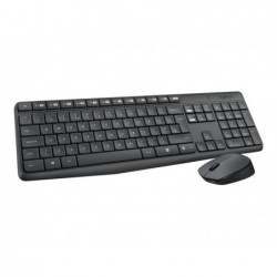 LOGITECH MK235 wireless Keyboard + Mouse Combo Grey (ESP) LOGITECH MK235 wireless Keyboard + Mouse Combo Grey (ESP)