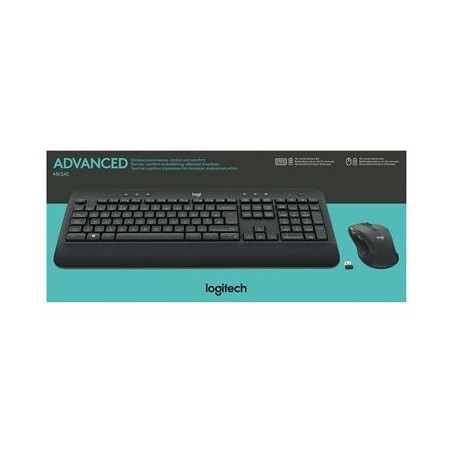 LOGITECH MK545 ADVANCED Wireless Keyboard and Mouse Combo (DEU) CENTRAL