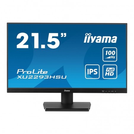 IIYAMA XU2293HSU-B6 21.5inch ETE IPS FHD 100Hz 250cd/m2 1ms MPRT HDMI DP 2xUSB 2.0 Speakers FreeSync (P) IIYAMA XU2293HSU-B6 21.5inch ETE IPS FHD 100Hz 250cd/m2 1ms MPRT HDMI DP 2xUSB 2.0 Speakers FreeSync (P)