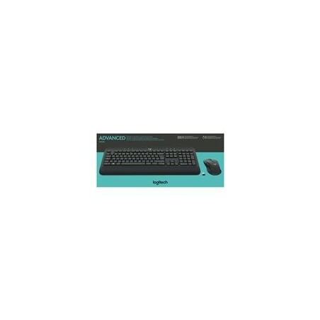 LOGITECH 920-008923 Logitech klawiatura bezprzewodowa + mysz MK545 ADVANCED, Czarna, US