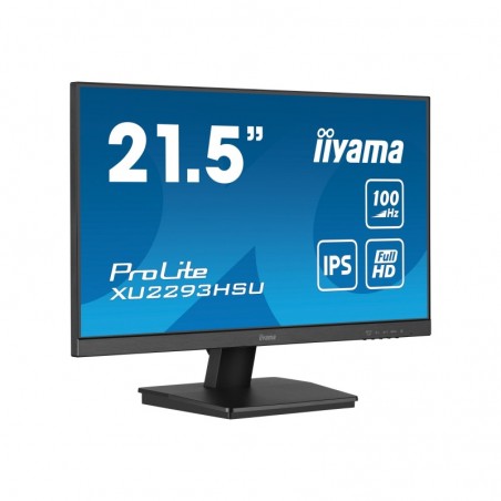 IIYAMA XU2293HSU-B6 21.5inch ETE IPS FHD 100Hz 250cd/m2 1ms MPRT HDMI DP 2xUSB 2.0 Speakers FreeSync (P) IIYAMA XU2293HSU-B6 21.5inch ETE IPS FHD 100Hz 250cd/m2 1ms MPRT HDMI DP 2xUSB 2.0 Speakers FreeSync (P)