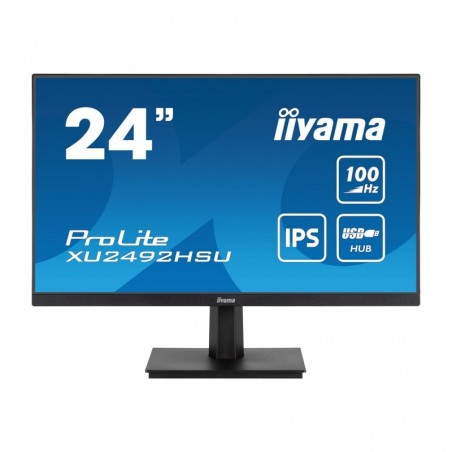 IIYAMA XU2492HSU-B6 24inch ETE IPS-panel FHD 100Hz 250cd/m2 0.4ms MPRT FreeSync HDMI DP Speakers USB-HUB (P) IIYAMA XU2492HSU-B6 24inch ETE IPS-panel FHD 100Hz 250cd/m2 0.4ms MPRT FreeSync HDMI DP Speakers USB-HUB (P)