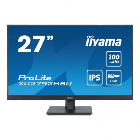 IIYAMA XU2792HSU-B6 27inch ETE IPS-panel FHD 100Hz 250cd/m2 0.4ms MPRT FreeSync HDMI DP USB-HUB Speakers (P) IIYAMA XU2792HSU-B6 27inch ETE IPS-panel FHD 100Hz 250cd/m2 0.4ms MPRT FreeSync HDMI DP USB-HUB Speakers (P)